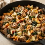 Easy 30-Minute Chicken Sausage Sweet Potato Skillet