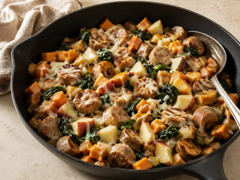 Easy 30-Minute Chicken Sausage Sweet Potato Skillet